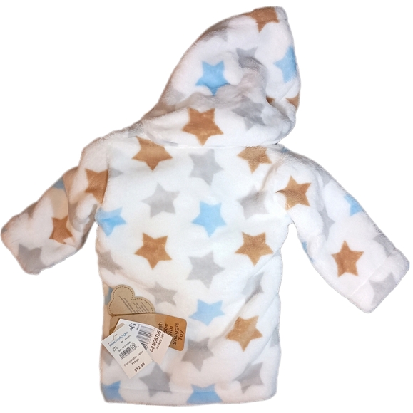 Baby‎ Essentials 2 Piece Set Bath Robe & Snuggle Toy Lovey. Robe 0-9 Months. NWT - Picture 2 of 9
